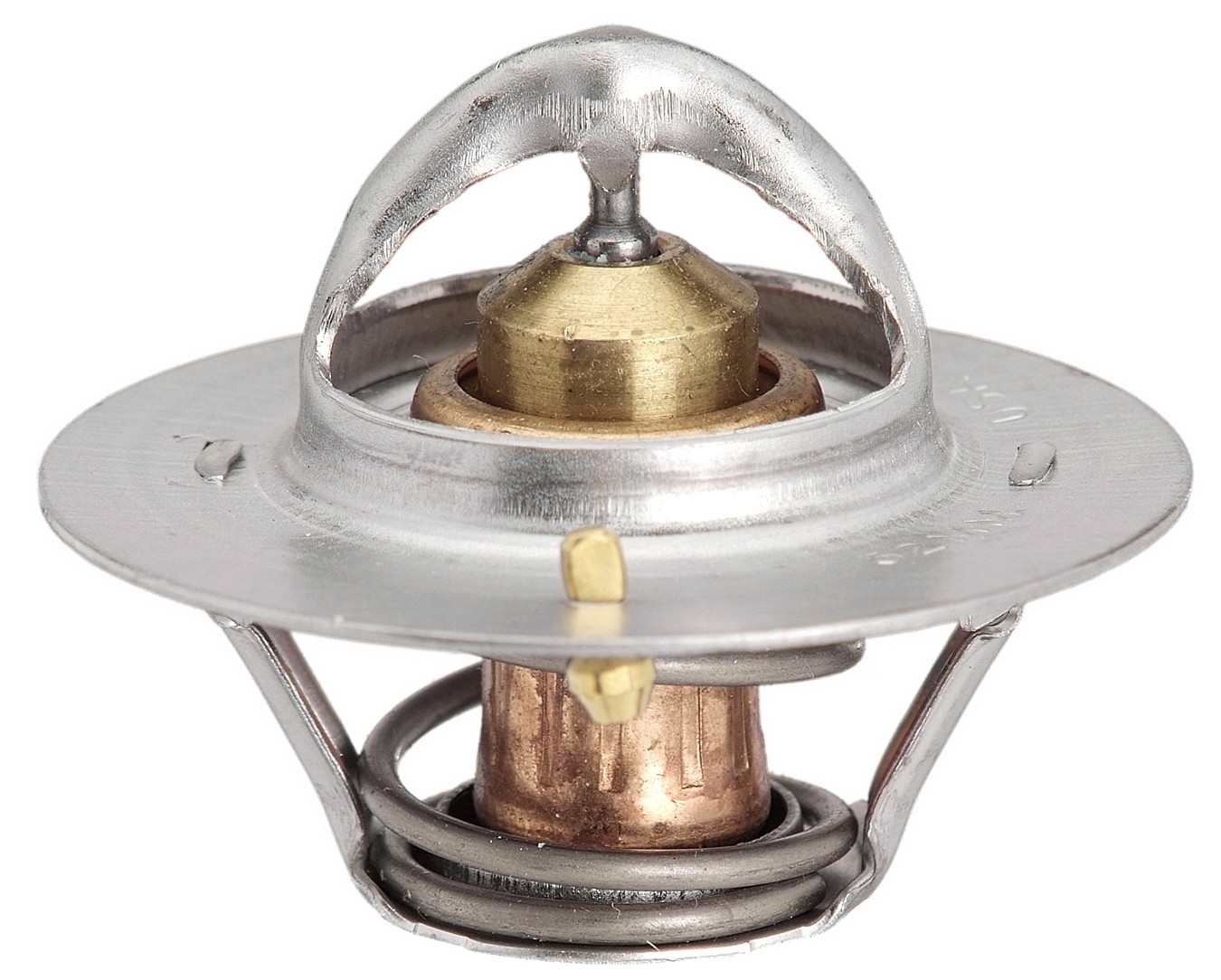 CARQUEST Caps and Stats Engine Coolant Thermostat  top view frsport 13858