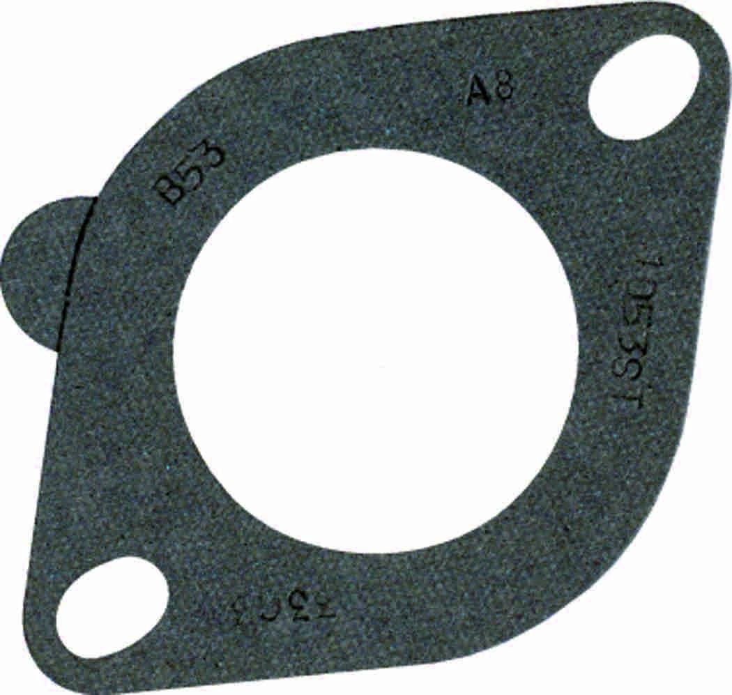 CARQUEST Caps and Stats Engine Coolant Thermostat Gasket  top view frsport 27153