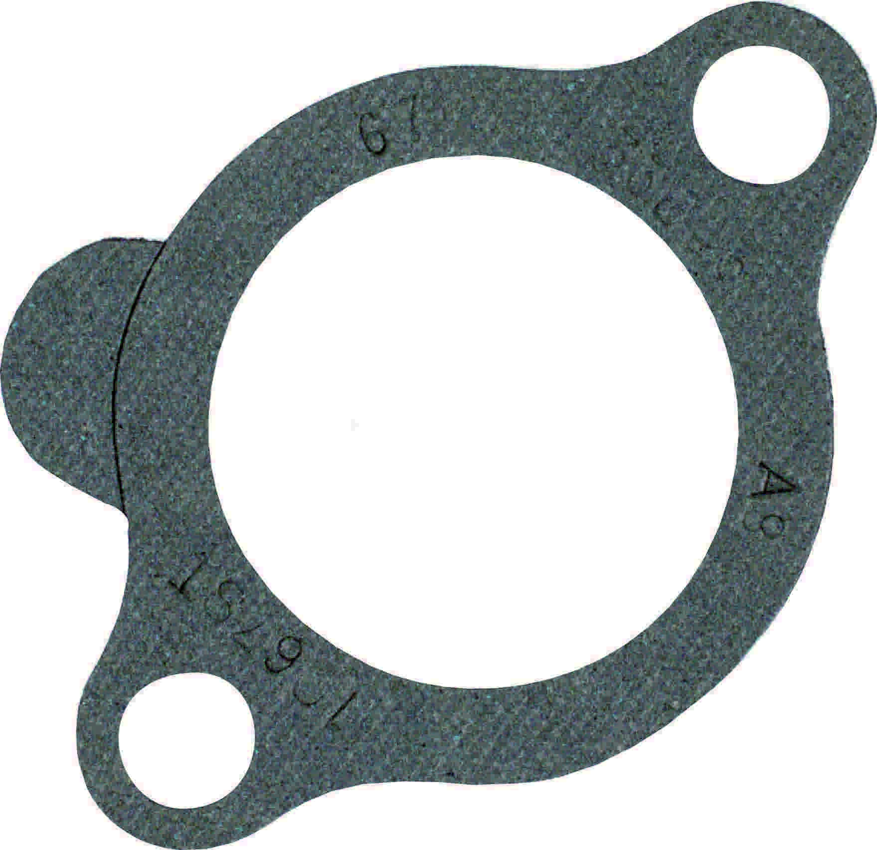 CARQUEST Caps and Stats Engine Coolant Thermostat Gasket  top view frsport 27167