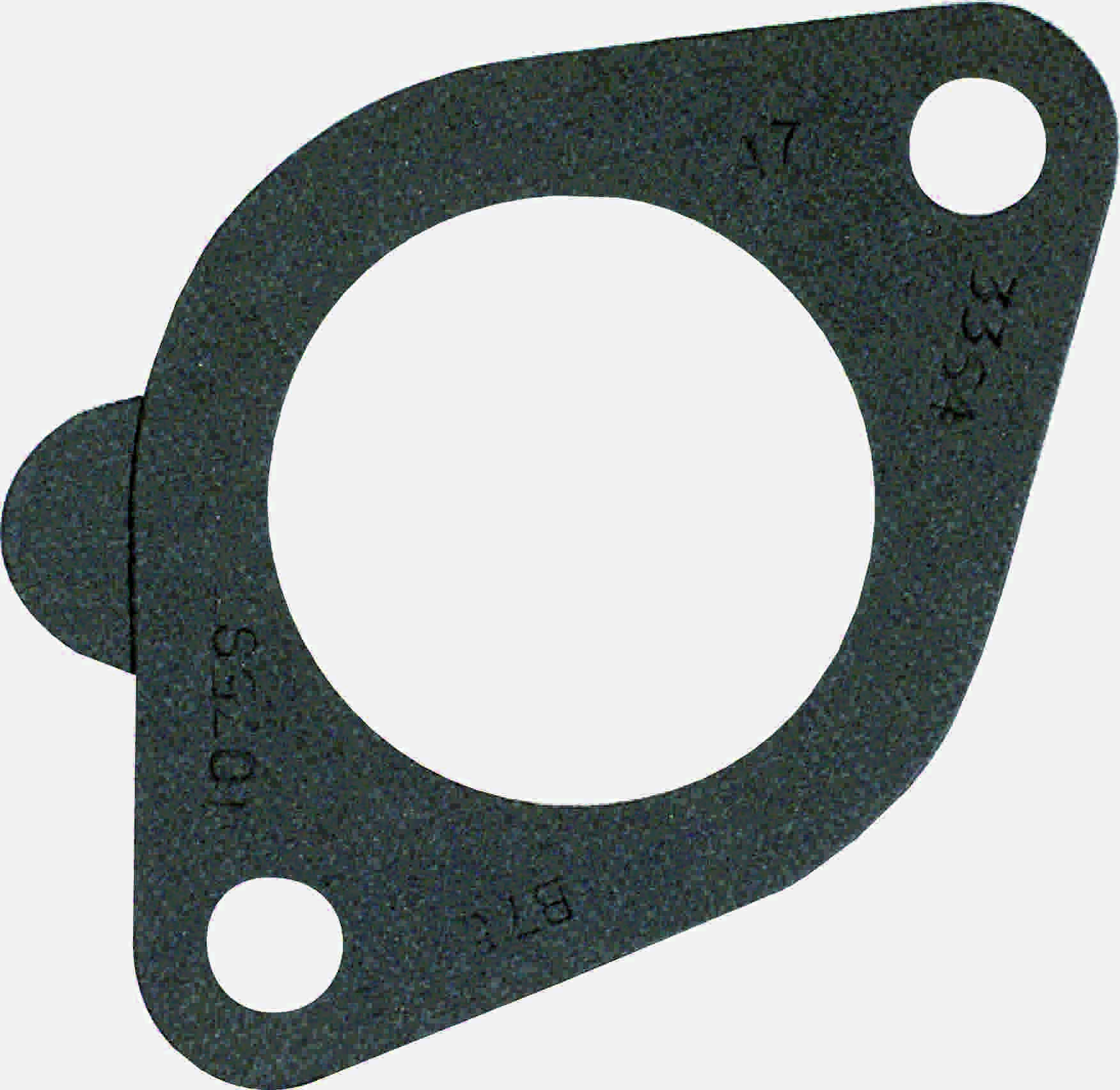 CARQUEST Caps and Stats Engine Coolant Thermostat Gasket  top view frsport 27175