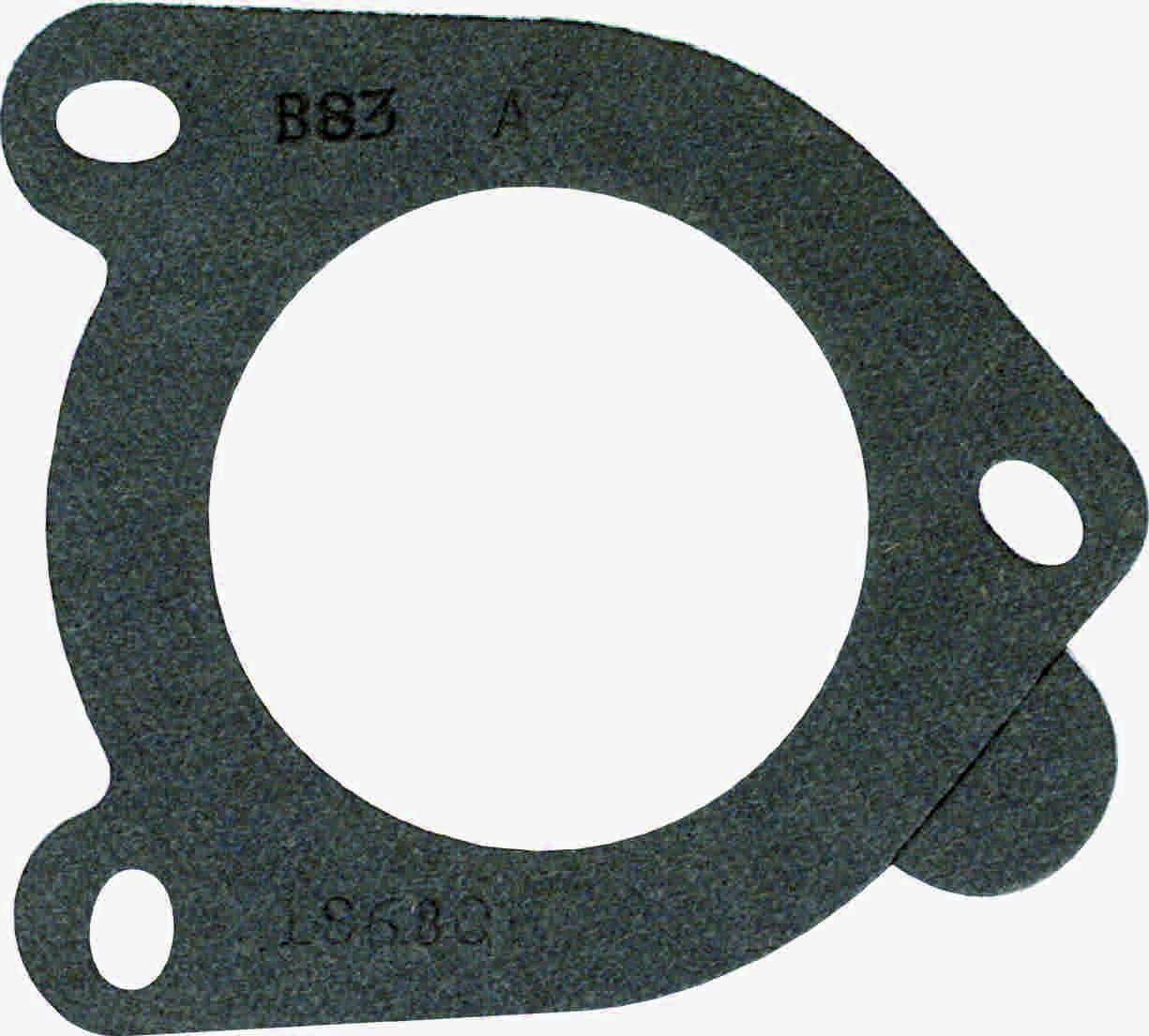 CARQUEST Caps and Stats Engine Coolant Thermostat Gasket  top view frsport 27183