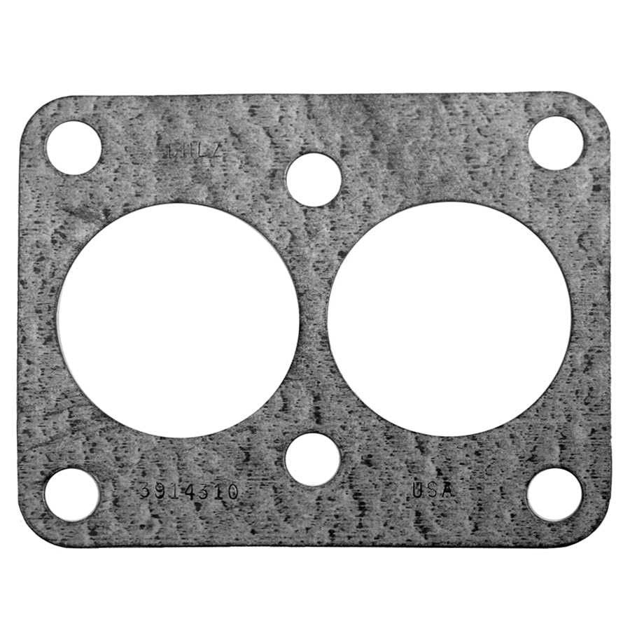 CARQUEST Caps and Stats Engine Coolant Thermostat Gasket  top view frsport 27192