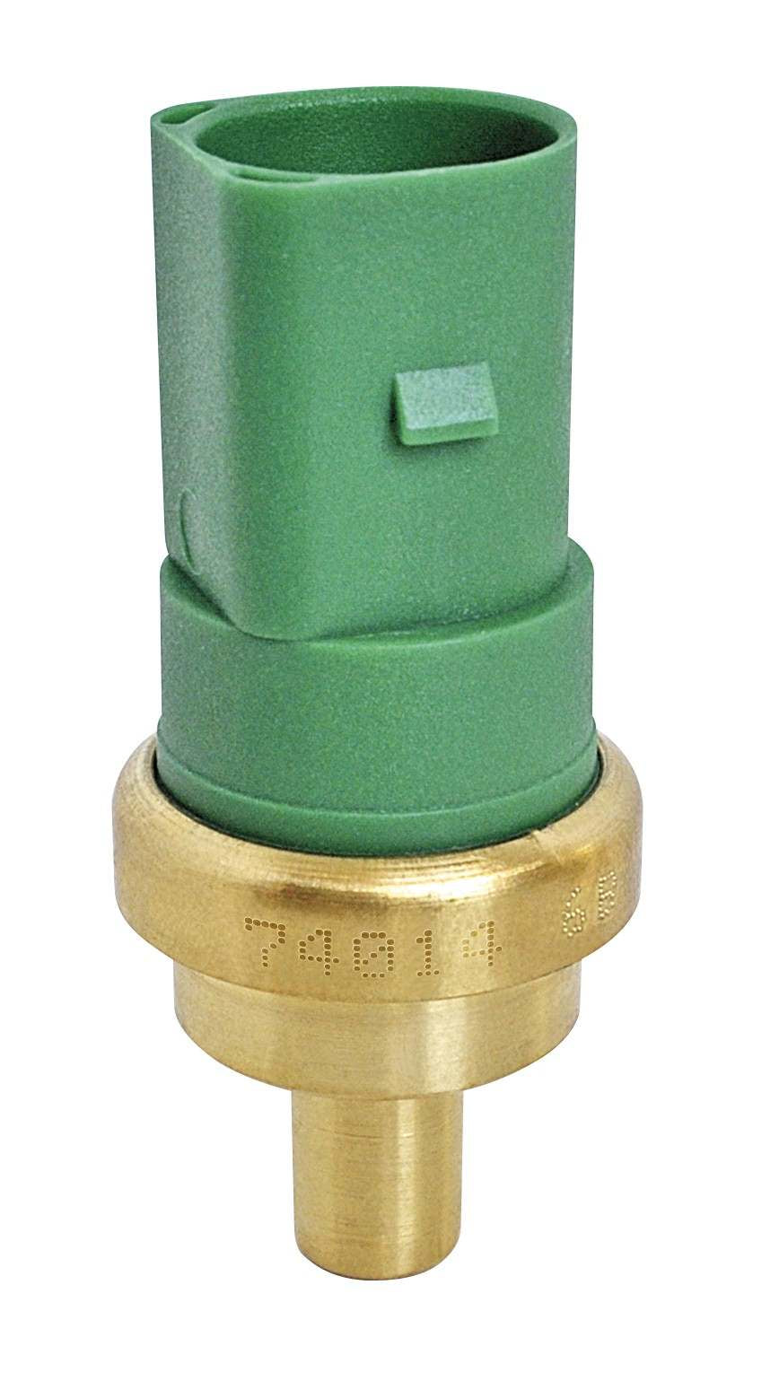 CARQUEST Caps and Stats Engine Coolant Temperature Sensor  top view frsport 74014