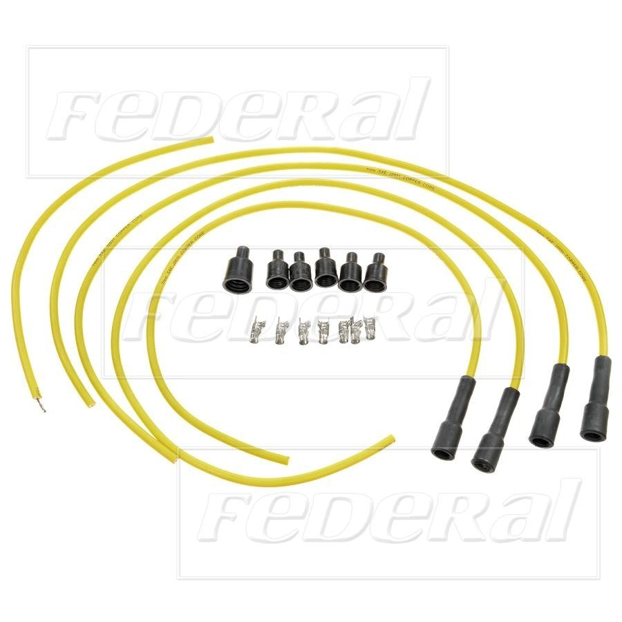 Federal Parts Spark Plug Wire Set  top view frsport 1724