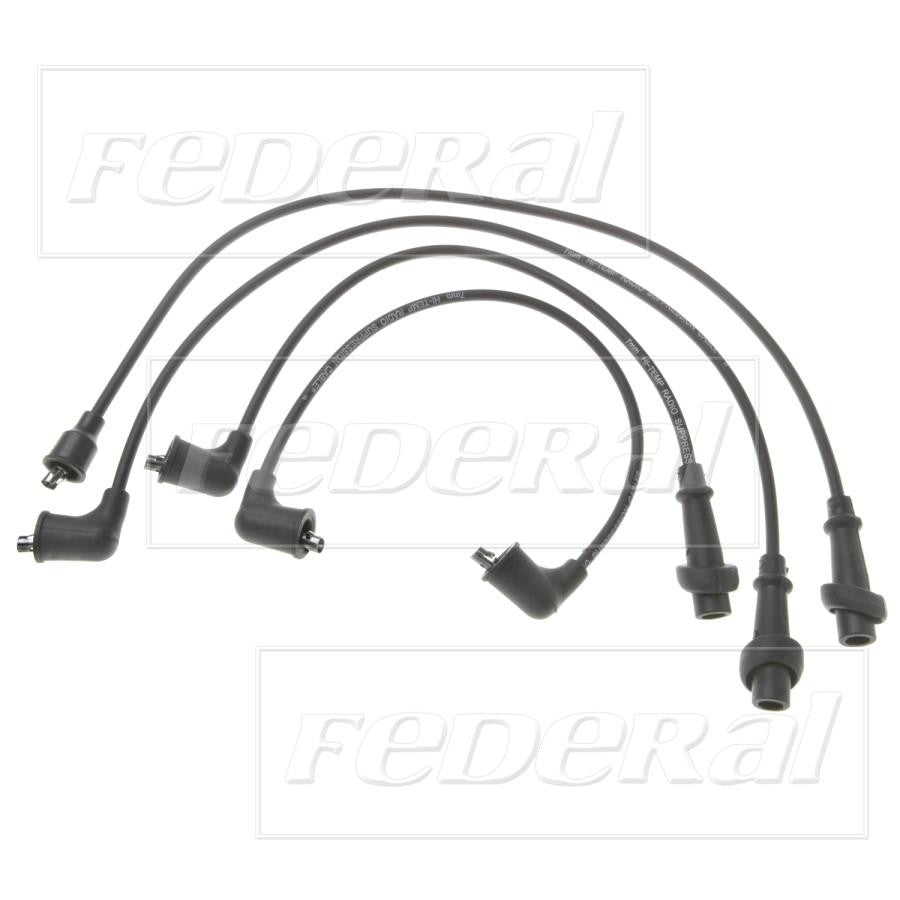 Federal Parts Spark Plug Wire Set  top view frsport 2306