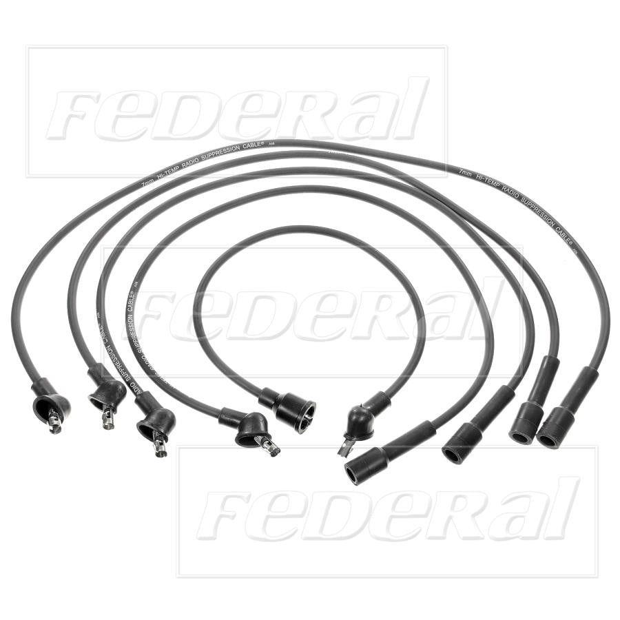 Federal Parts Spark Plug Wire Set  top view frsport 2410