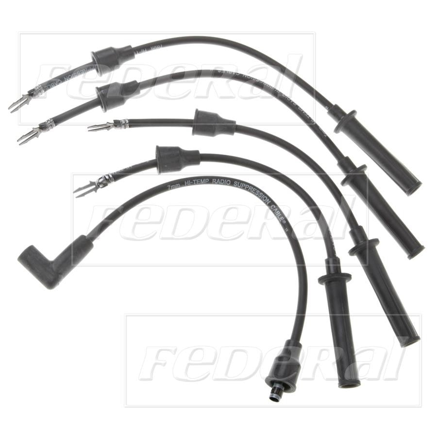 Federal Parts Spark Plug Wire Set  top view frsport 2418