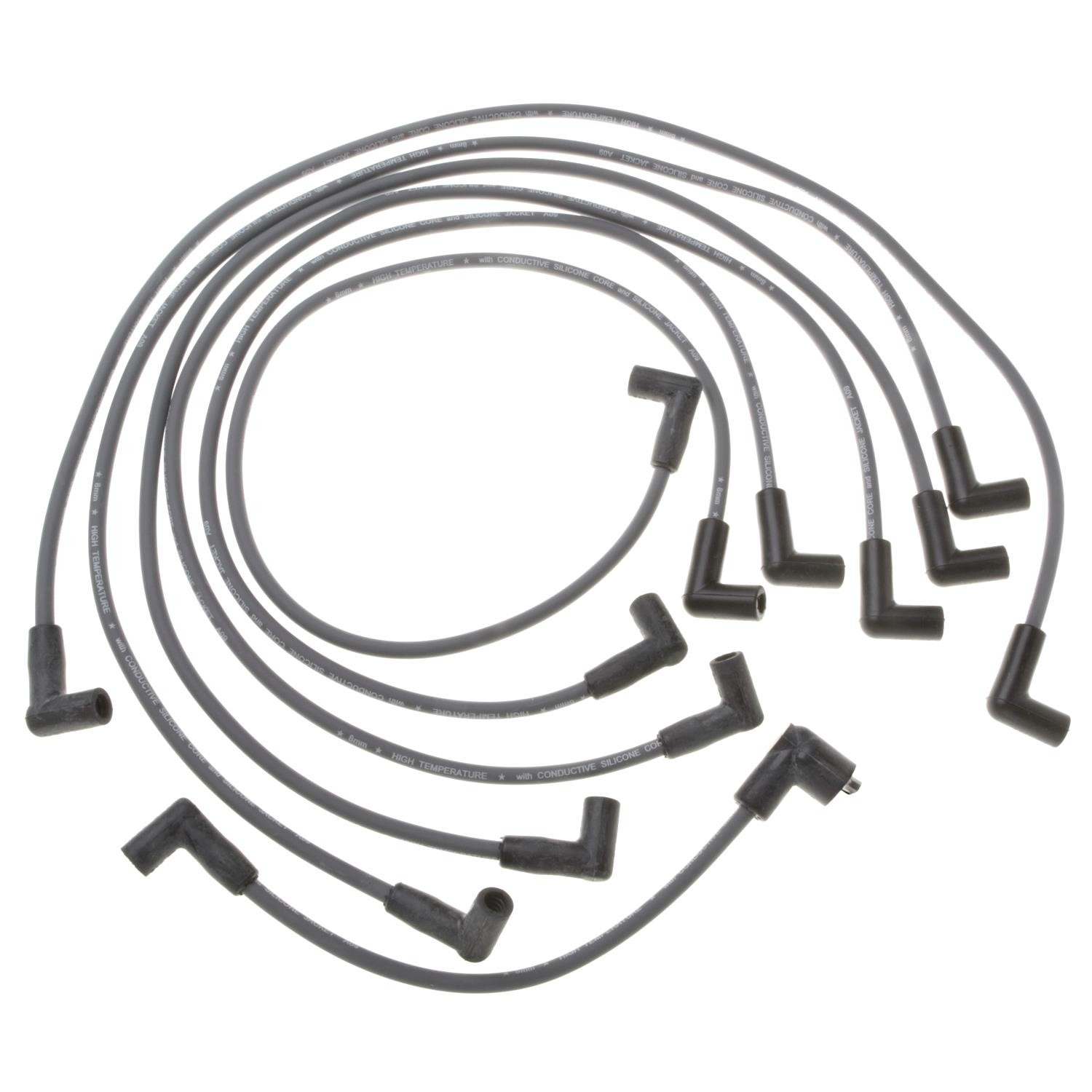 Standard Ignition Spark Plug Wire Set  top view frsport 24607M