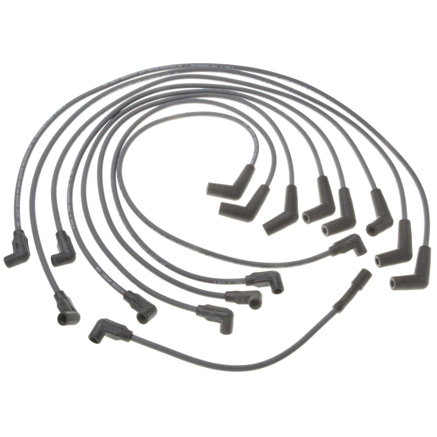 Standard Ignition Spark Plug Wire Set  top view frsport 24825M