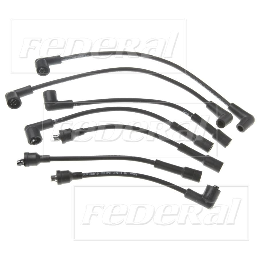 Federal Parts Spark Plug Wire Set  top view frsport 2602