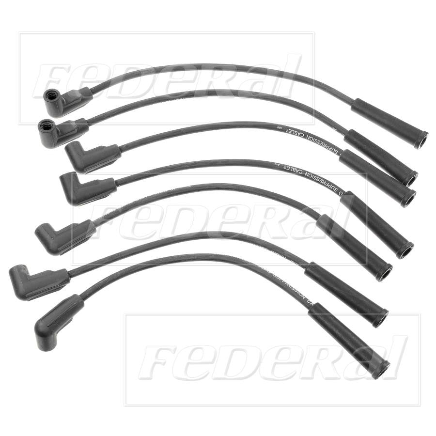 Federal Parts Spark Plug Wire Set  top view frsport 2608