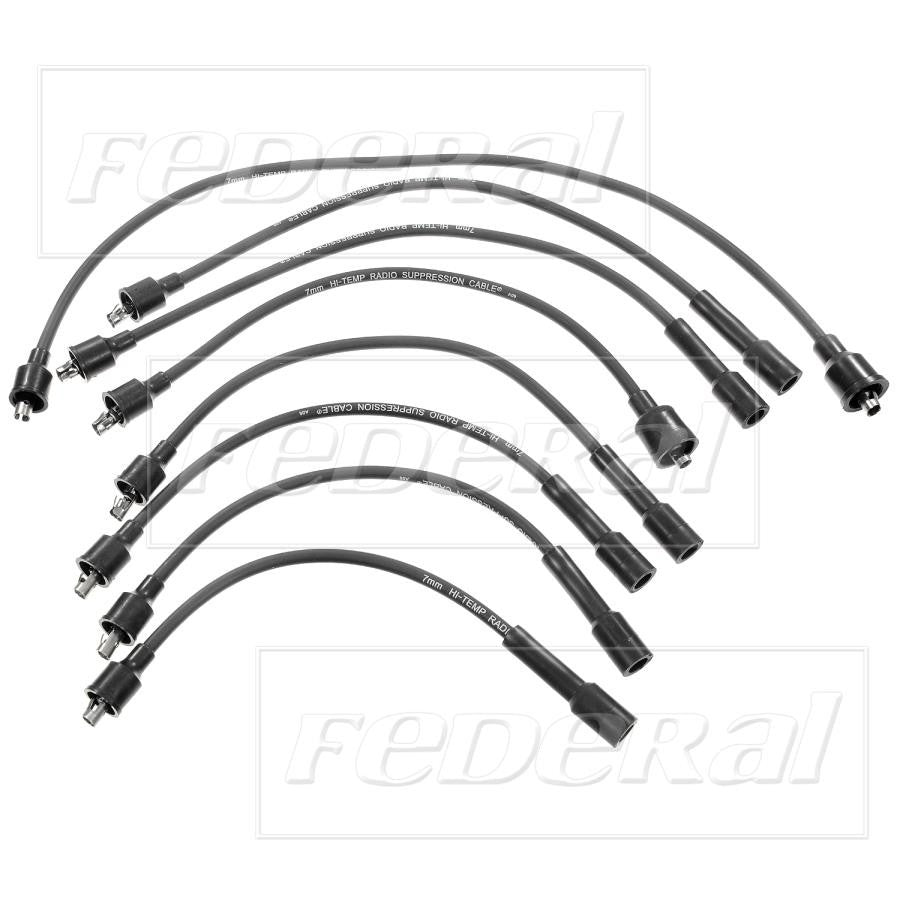 Federal Parts Spark Plug Wire Set  top view frsport 2611