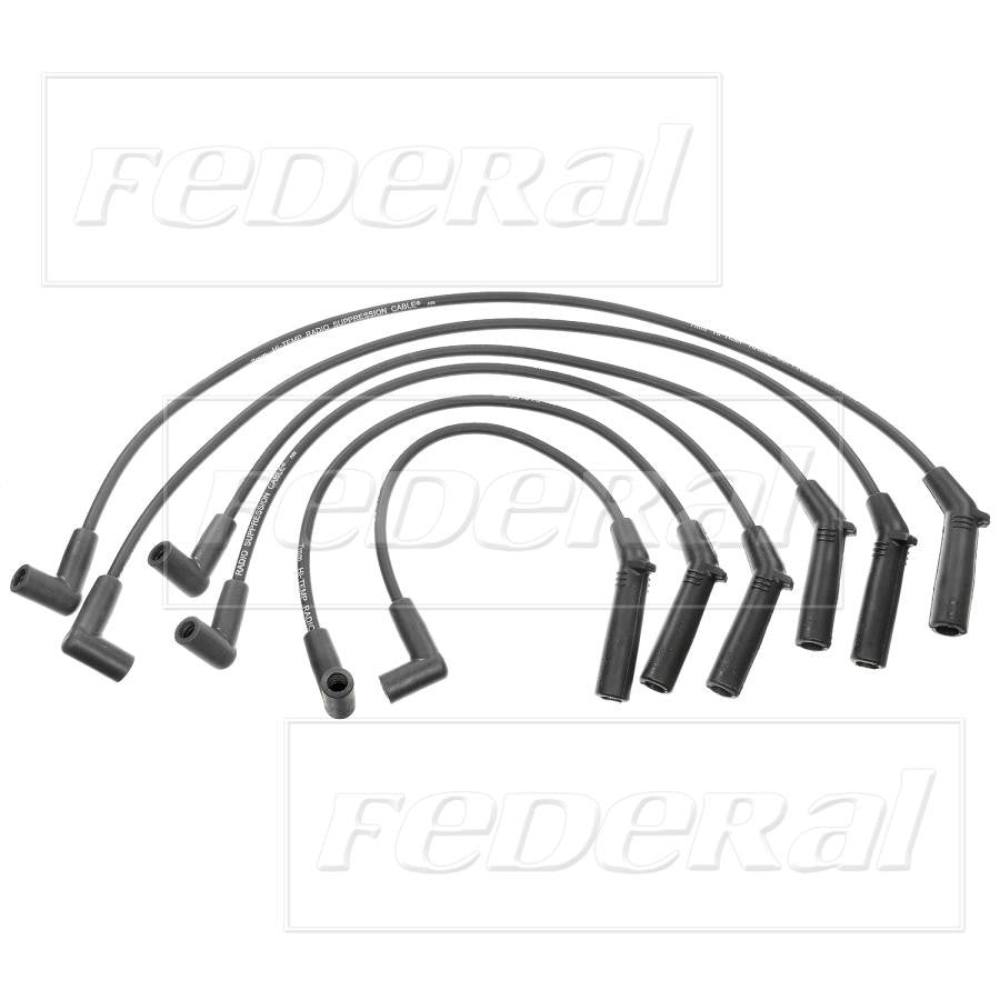 Federal Parts Spark Plug Wire Set  top view frsport 2620