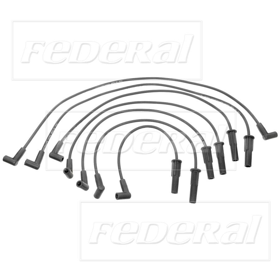 Federal Parts Spark Plug Wire Set  top view frsport 2624