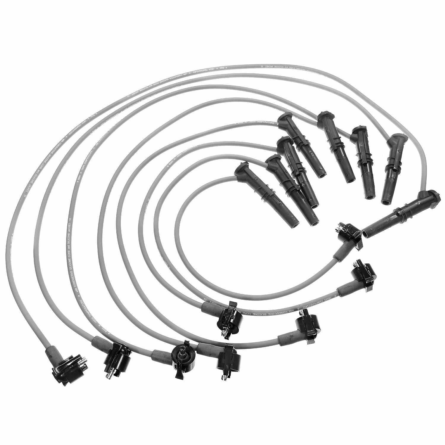 Standard Ignition Spark Plug Wire Set  top view frsport 26924