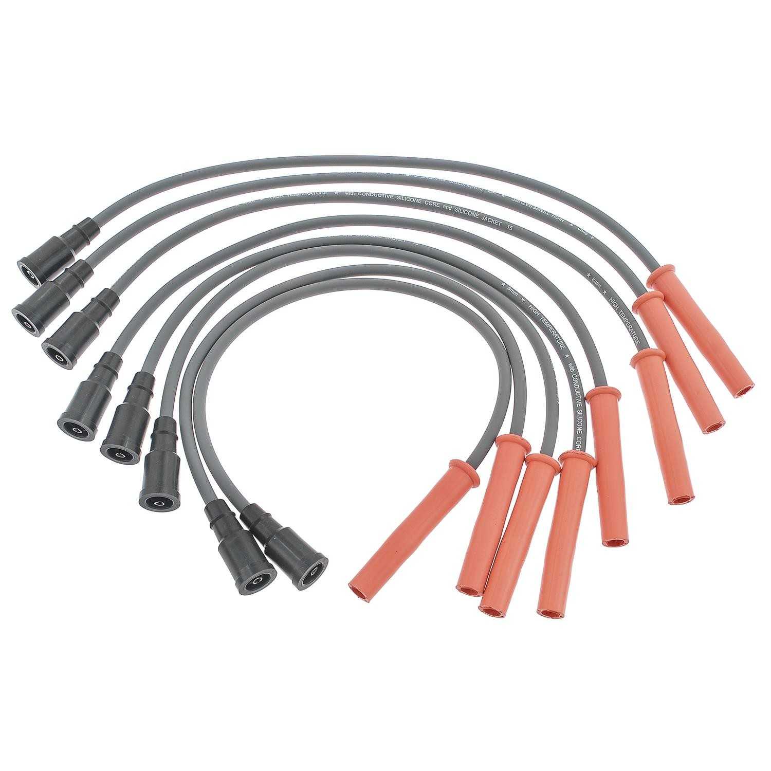 Standard Ignition Spark Plug Wire Set  top view frsport 26937