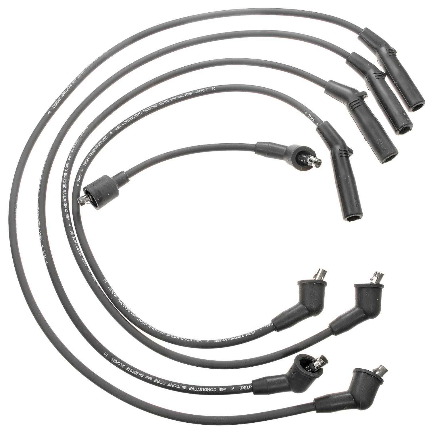 Standard Ignition Spark Plug Wire Set  top view frsport 27450