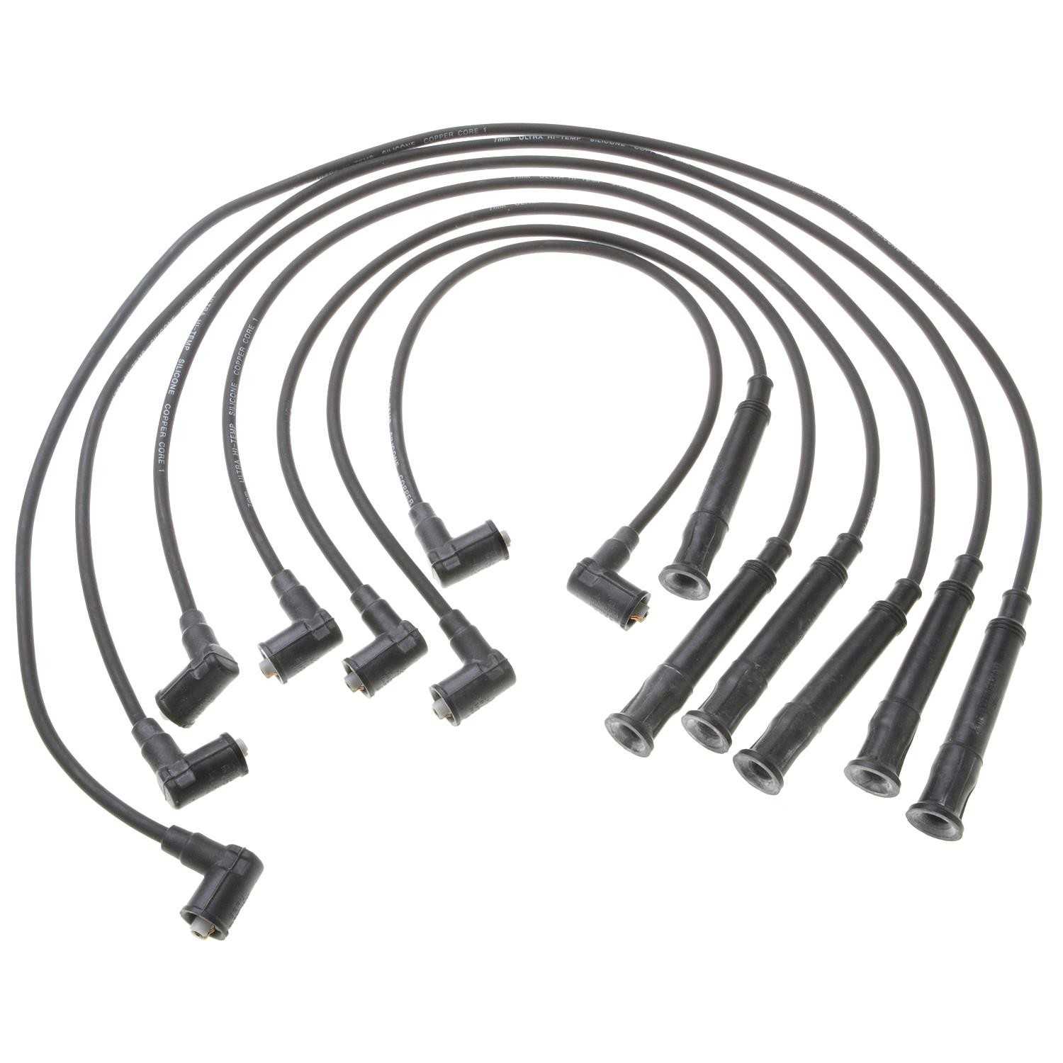 Standard Ignition Spark Plug Wire Set  top view frsport 27634