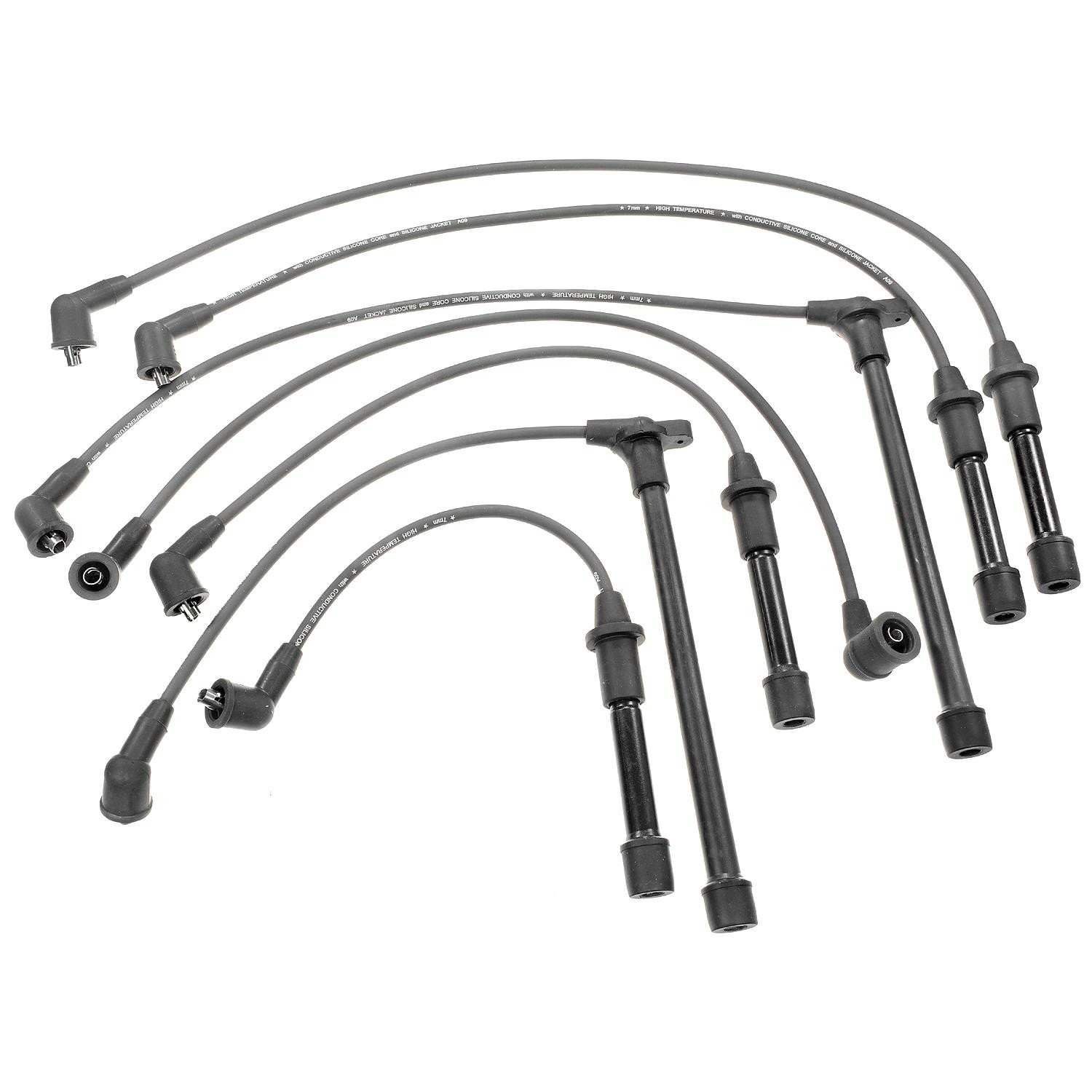 Standard Ignition Spark Plug Wire Set  top view frsport 27663