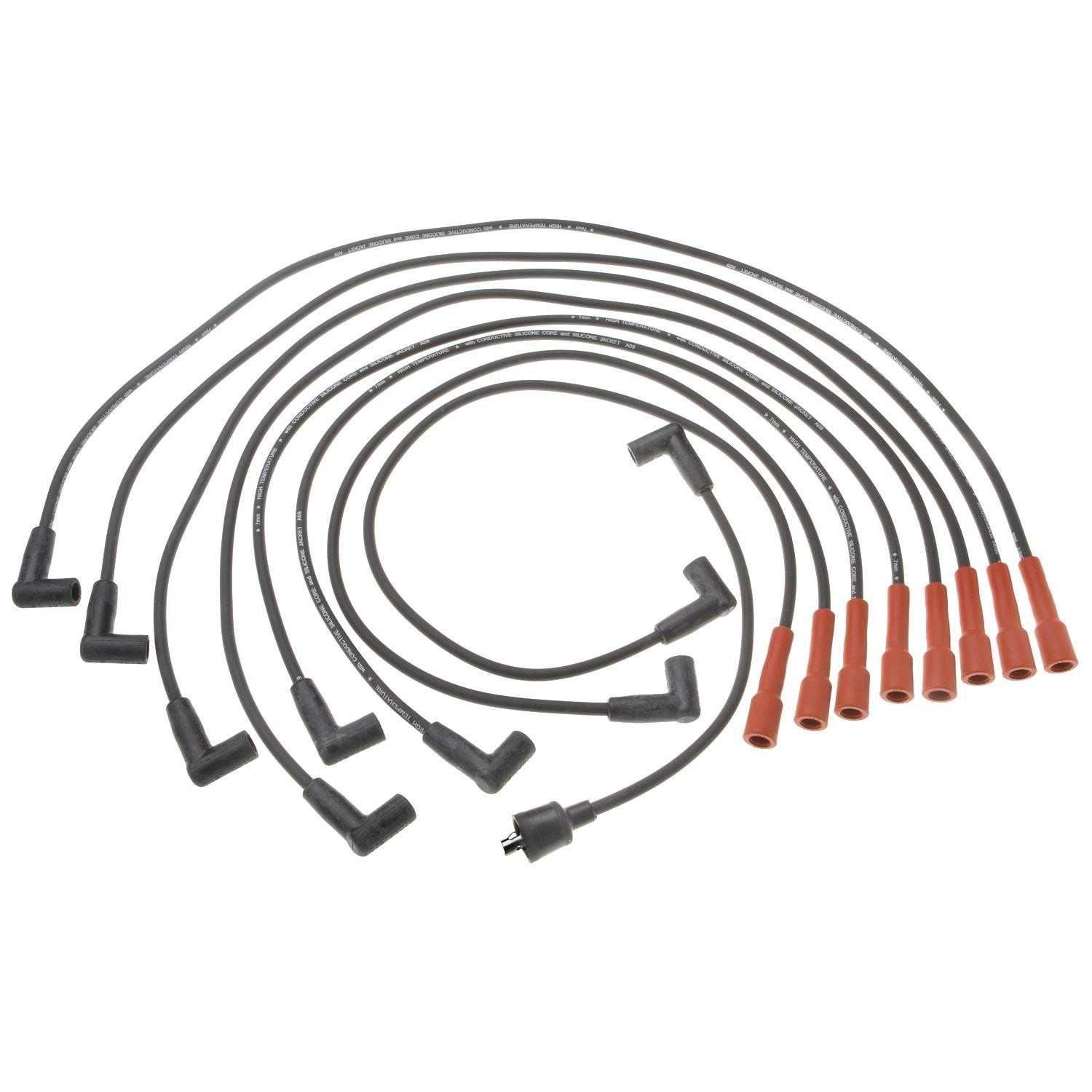 Standard Ignition Spark Plug Wire Set  top view frsport 27833