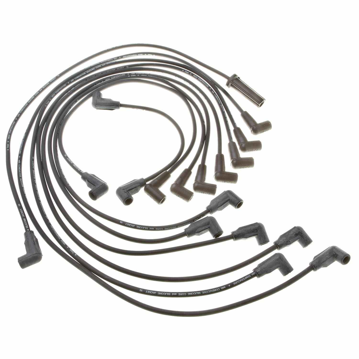 Standard Ignition Spark Plug Wire Set  top view frsport 27837