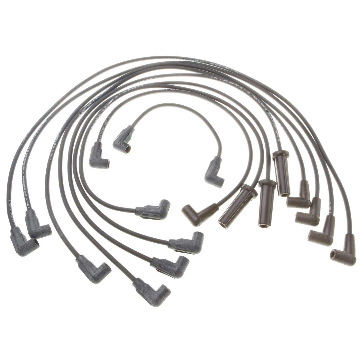 Standard Ignition Spark Plug Wire Set  top view frsport 27839