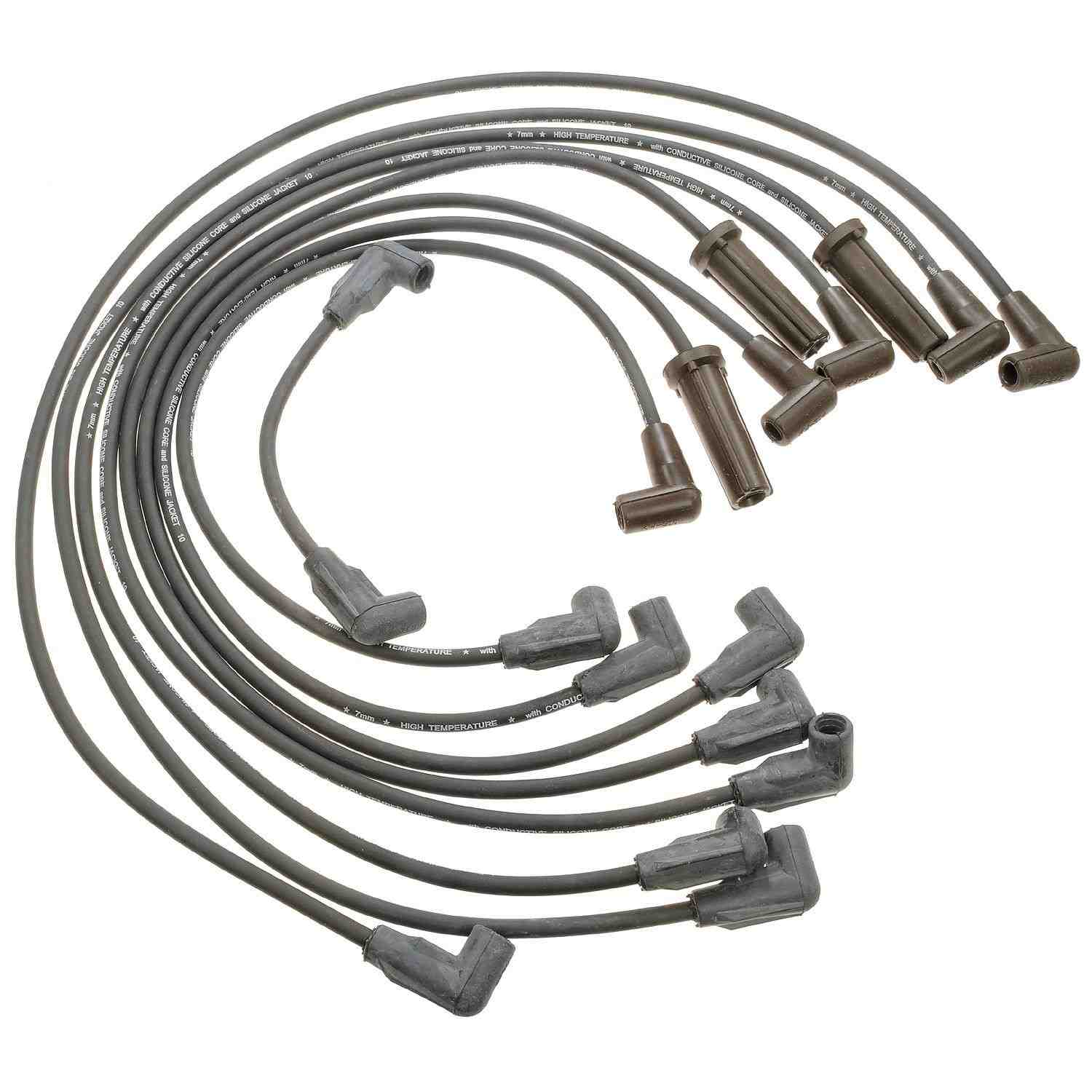 Standard Ignition Spark Plug Wire Set  top view frsport 27850