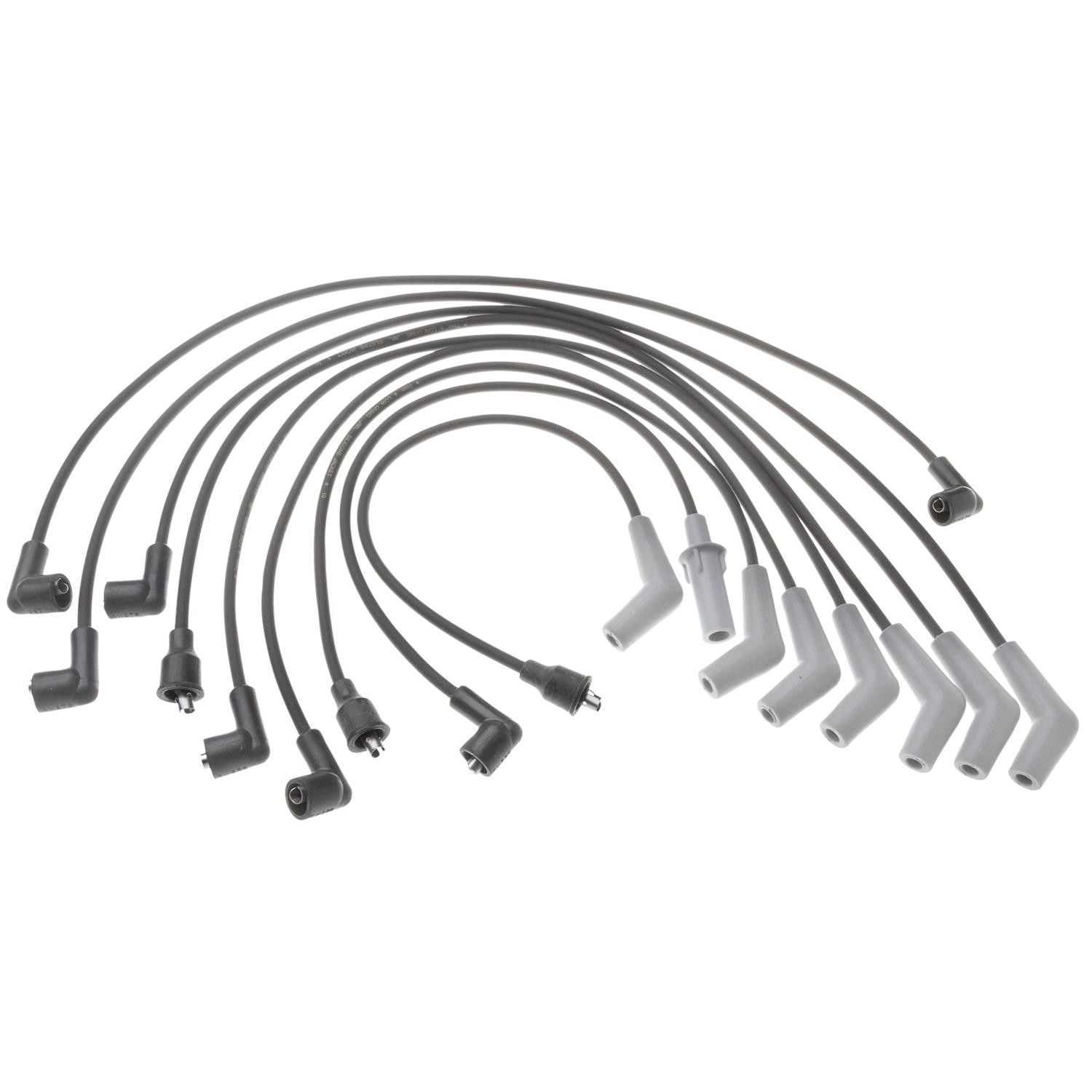 Standard Ignition Spark Plug Wire Set  top view frsport 27878