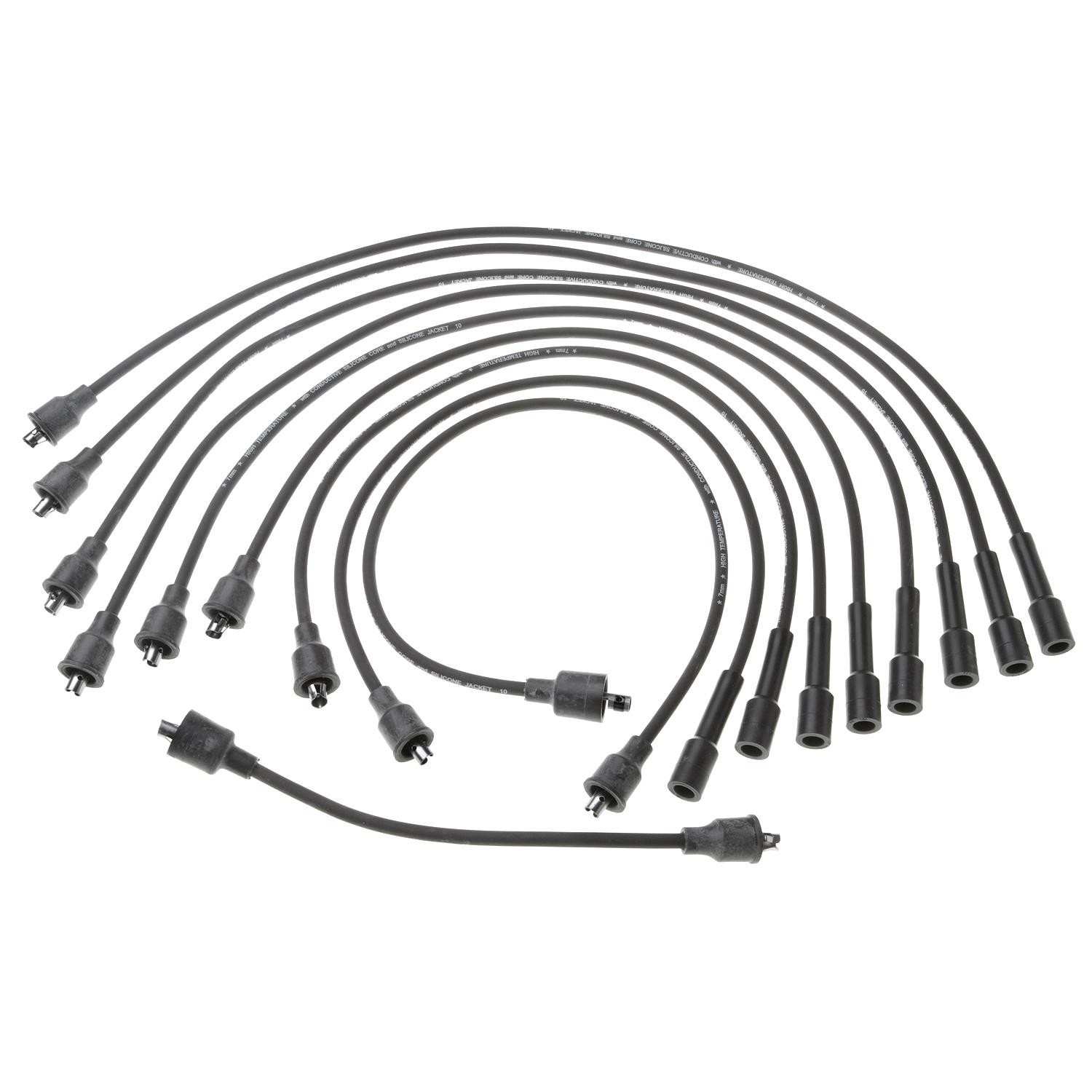 Standard Ignition Spark Plug Wire Set  top view frsport 27882