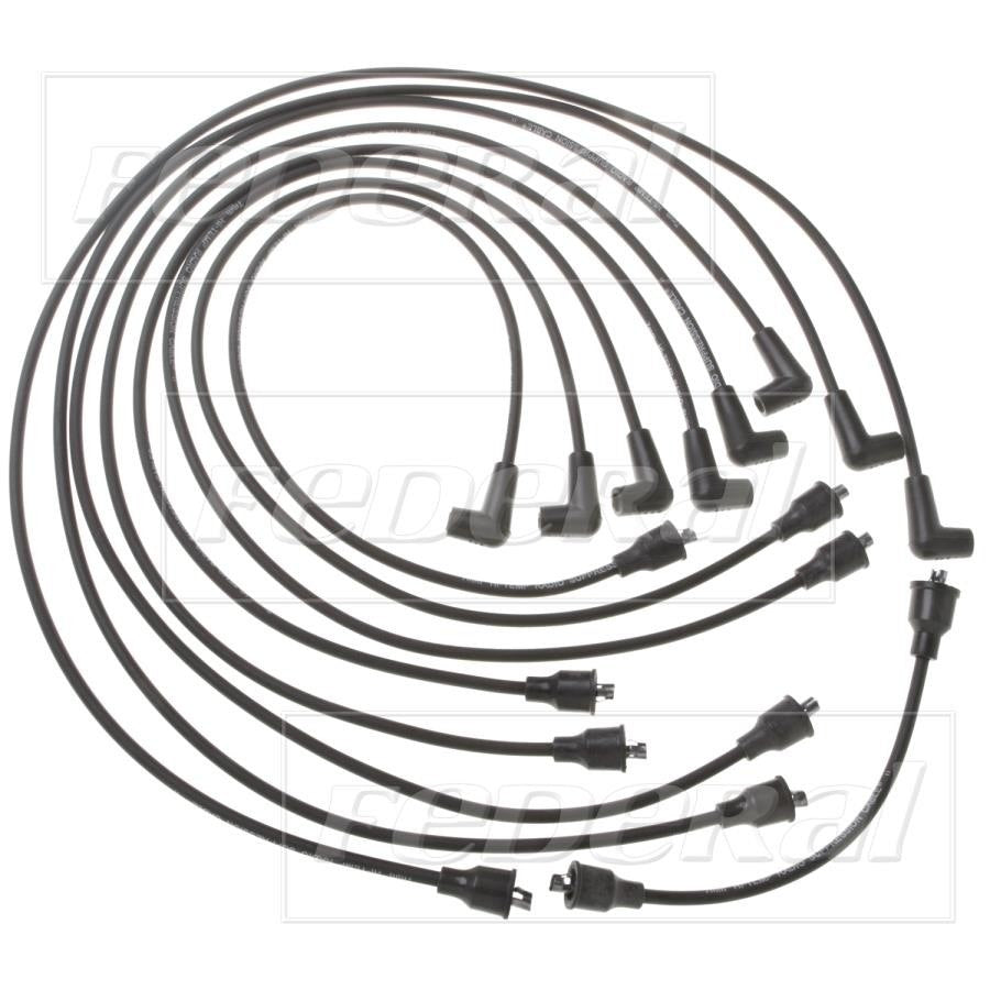 Federal Parts Spark Plug Wire Set  top view frsport 2803