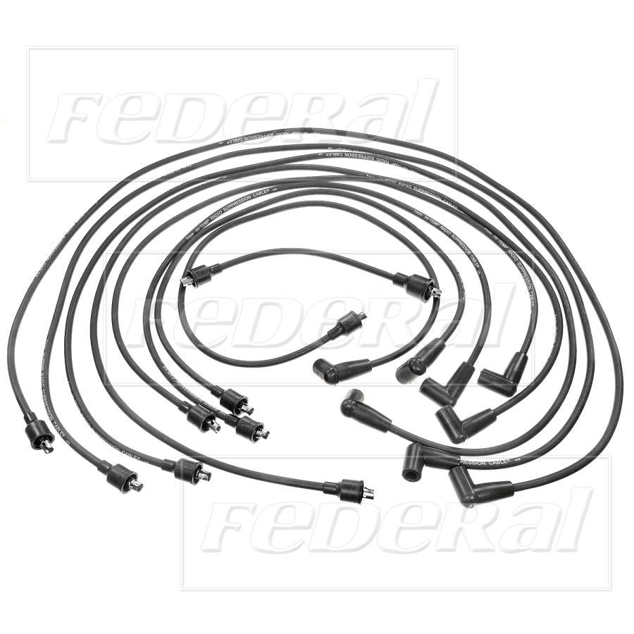 Federal Parts Spark Plug Wire Set  top view frsport 2821