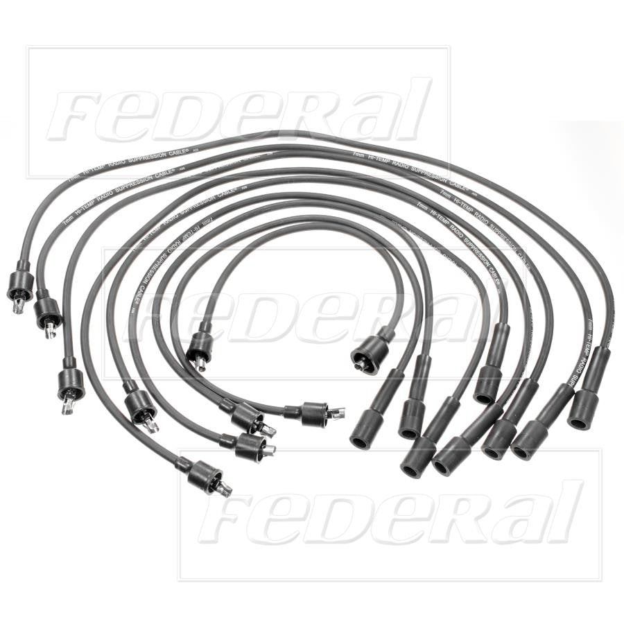 Federal Parts Spark Plug Wire Set  top view frsport 2853