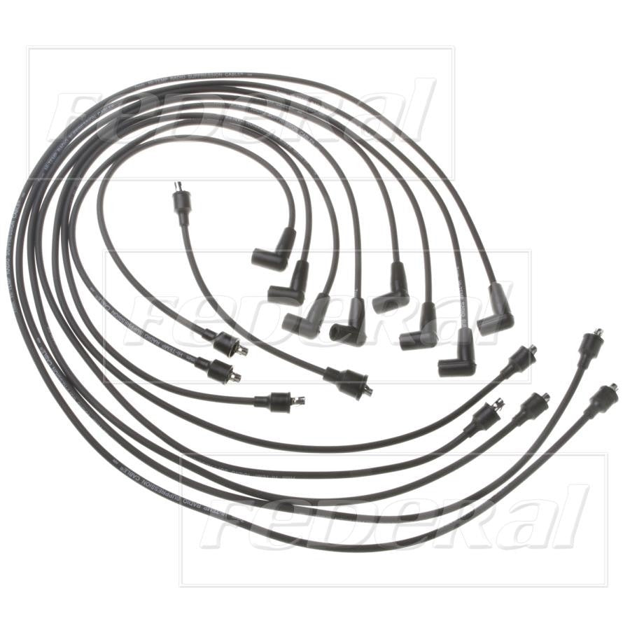 Federal Parts Spark Plug Wire Set  top view frsport 2872