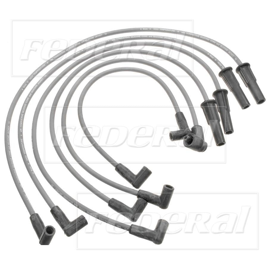 Federal Parts Spark Plug Wire Set  top view frsport 2873