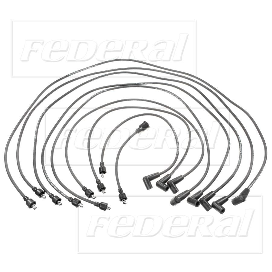 Federal Parts Spark Plug Wire Set  top view frsport 2901