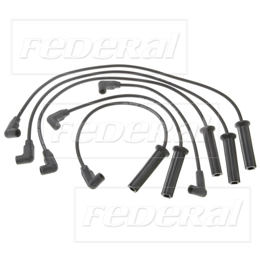 Federal Parts Spark Plug Wire Set  top view frsport 2903