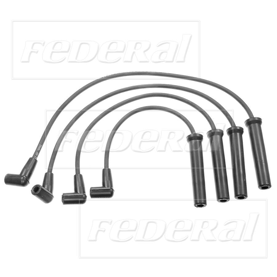 Federal Parts Spark Plug Wire Set  top view frsport 2909