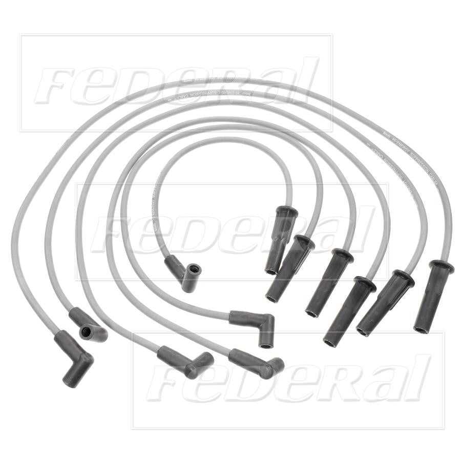 Federal Parts Spark Plug Wire Set  top view frsport 2922