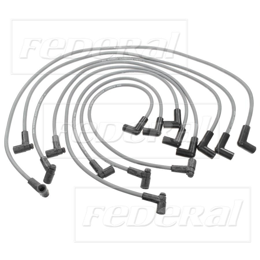 Federal Parts Spark Plug Wire Set  top view frsport 2927