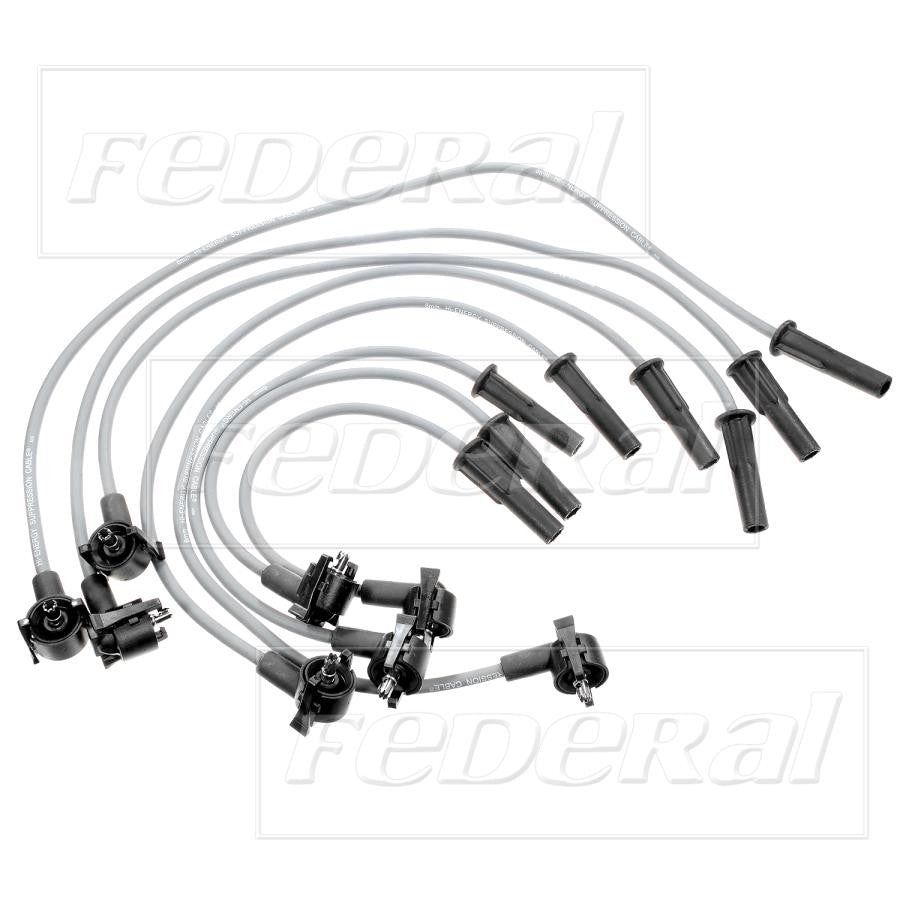 Federal Parts Spark Plug Wire Set  top view frsport 2969