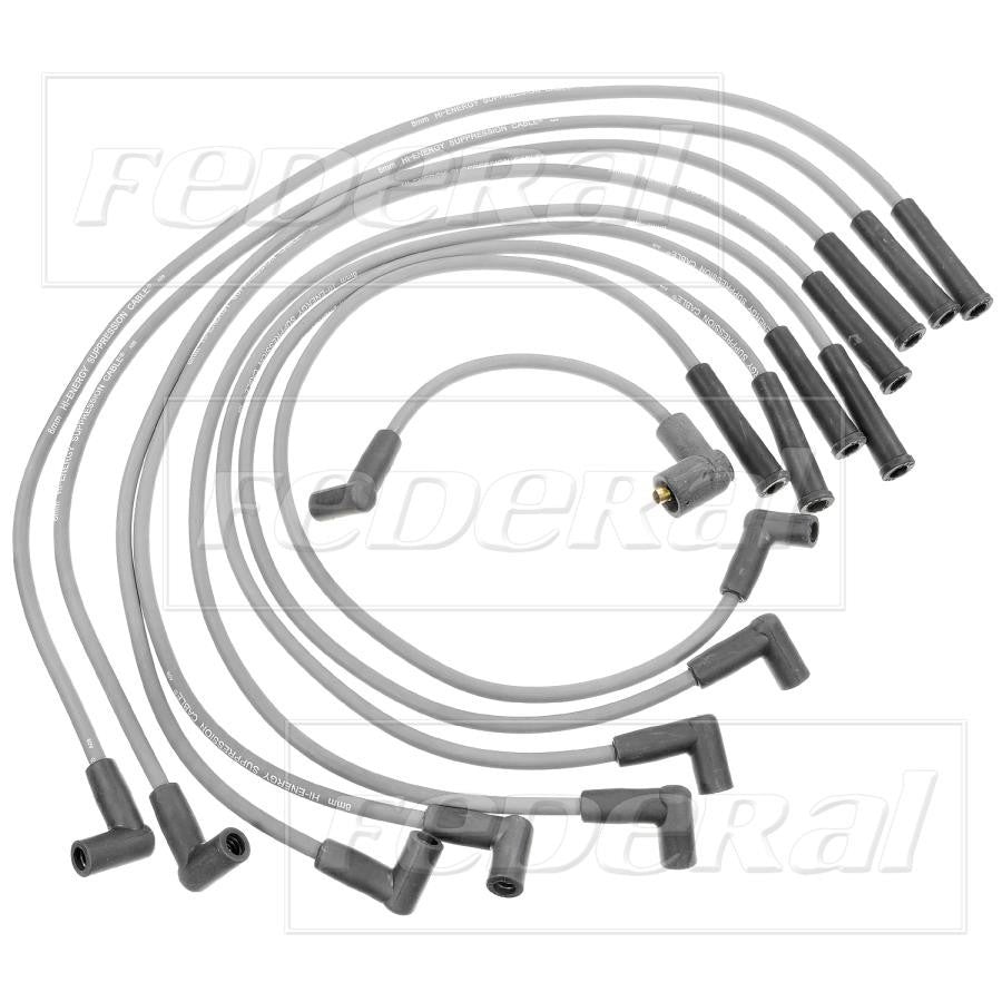 Federal Parts Spark Plug Wire Set  top view frsport 2975