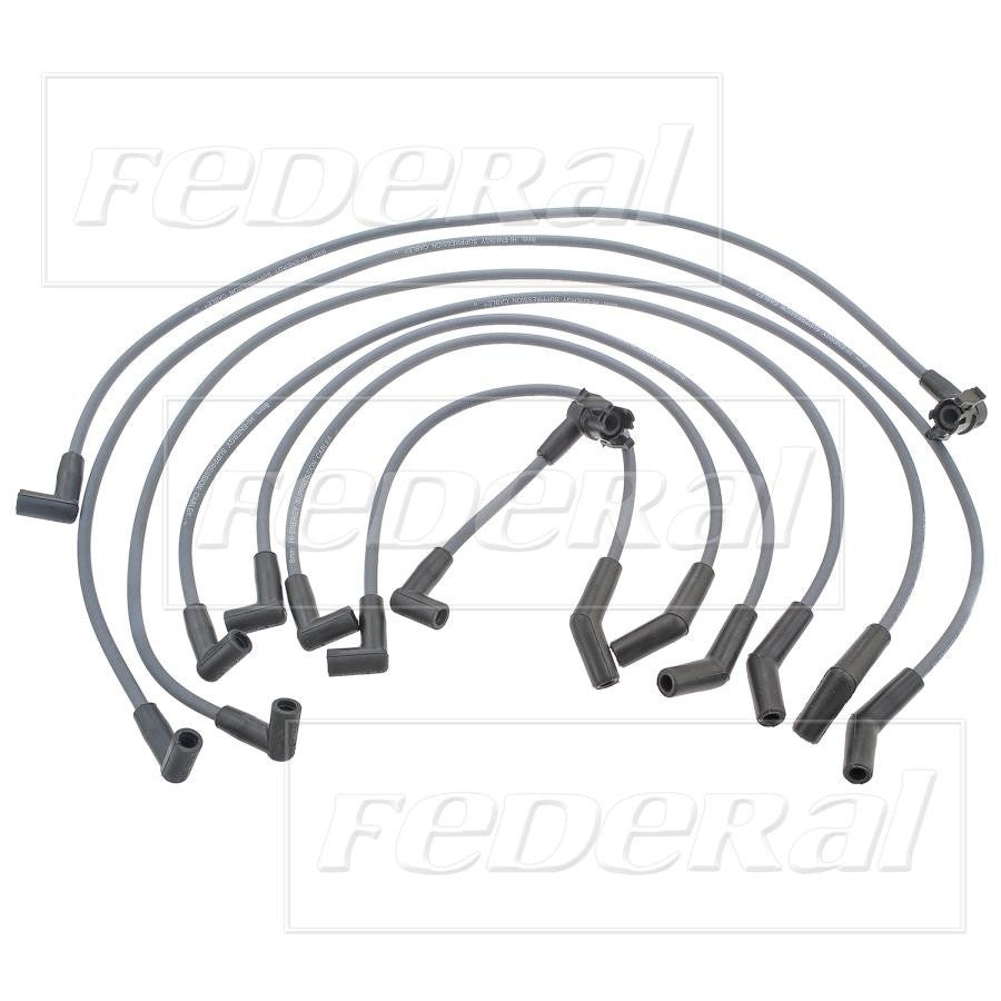 Federal Parts Spark Plug Wire Set  top view frsport 2983