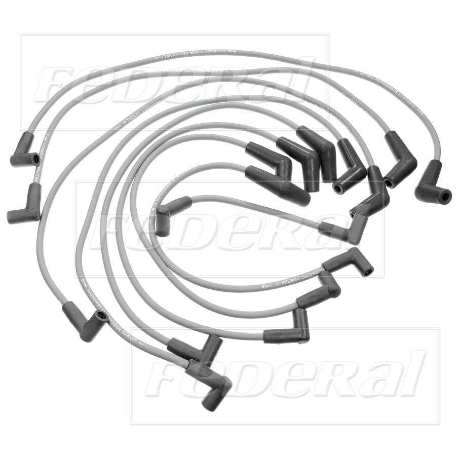 Federal Parts Spark Plug Wire Set  top view frsport 2998