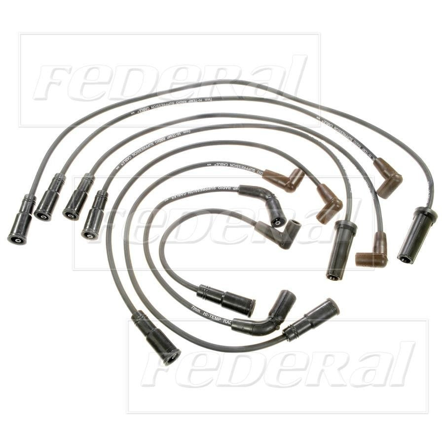 Federal Parts Spark Plug Wire Set  top view frsport 3125