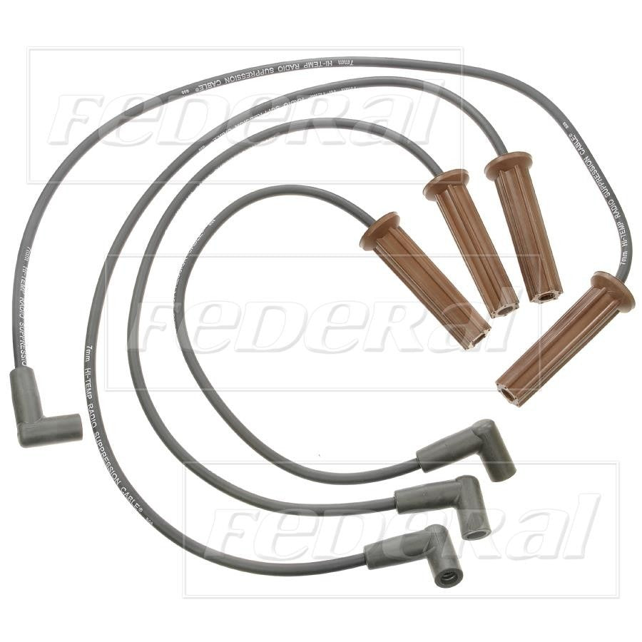 Federal Parts Spark Plug Wire Set  top view frsport 3143