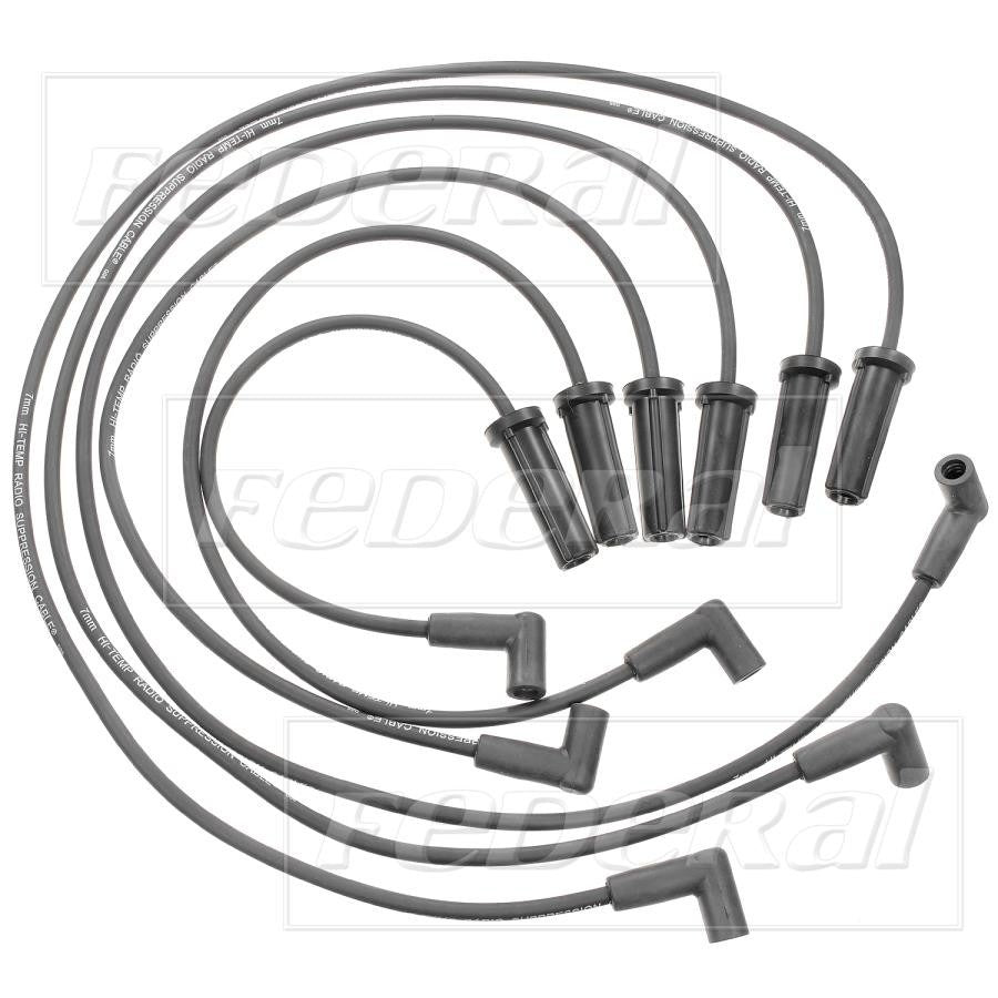 Federal Parts Spark Plug Wire Set  top view frsport 3151