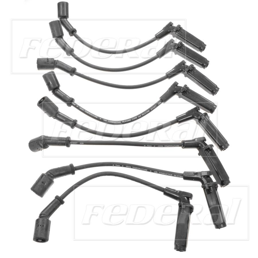 Federal Parts Spark Plug Wire Set  top view frsport 3160