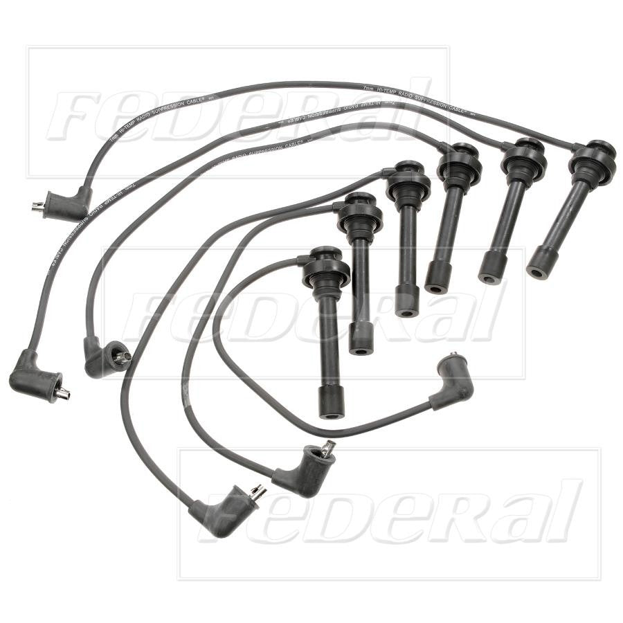 Federal Parts Spark Plug Wire Set  top view frsport 3204