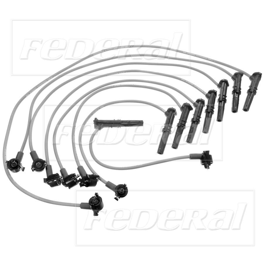 Federal Parts Spark Plug Wire Set  top view frsport 3316