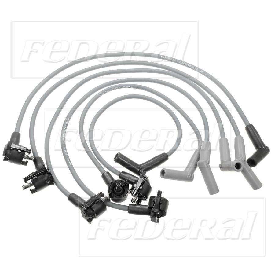 Federal Parts Spark Plug Wire Set  top view frsport 3319